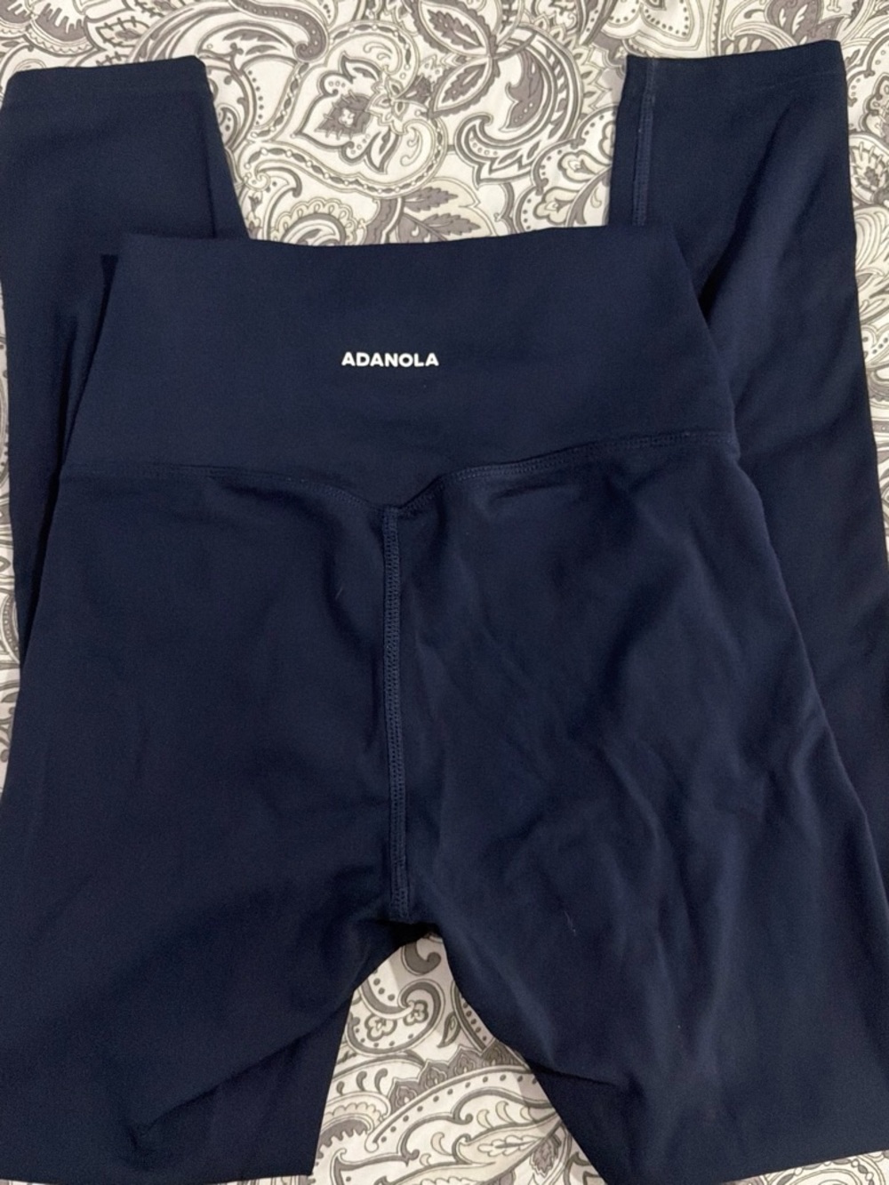 Adanola Navy High-Waist Leggings